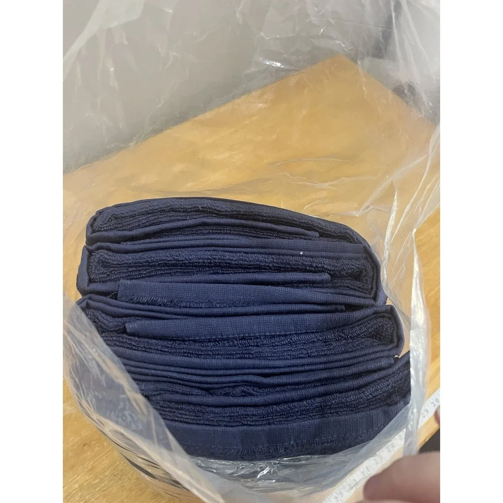 Pleasant Home Extra Large Bath Towels Navy‎ Set Of 4 27x54